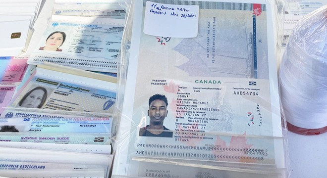 Sahte pasaport çetesine operasyon