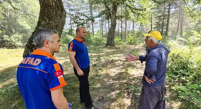 Sakarya'da fındık bahçesinde kaybolan Veysel aranıyor