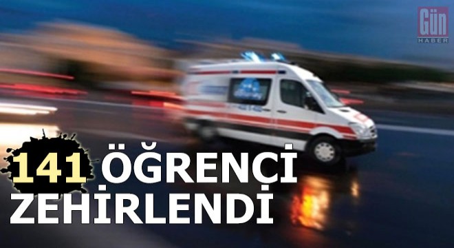 Sakarya da 141 öğrenci zehirlendi