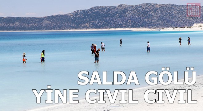 Salda Gölü yine cıvıl cıvıl