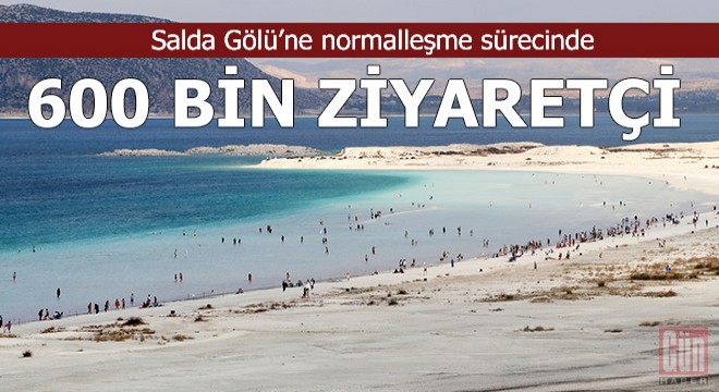 Salda ya normalleşme sürecinde 600 bin ziyaretçi