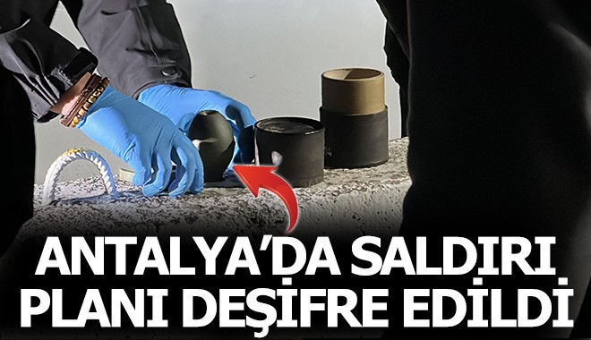 Saldırı yapma amacıyla Antalya'ya geliyorlardı
