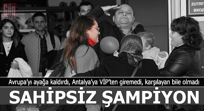 Şampiyon geldi, neredesiniz beyler?..