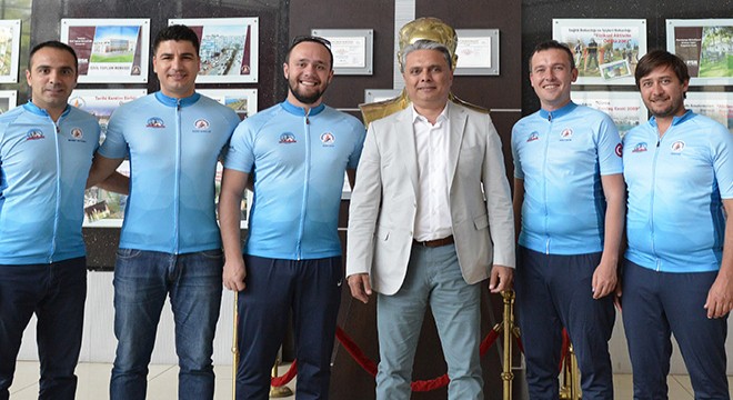 Samsun'a kadar pedal çevirecekler