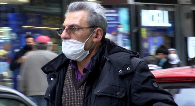 Samsun'da 'filitresiz' maske tehlikesi