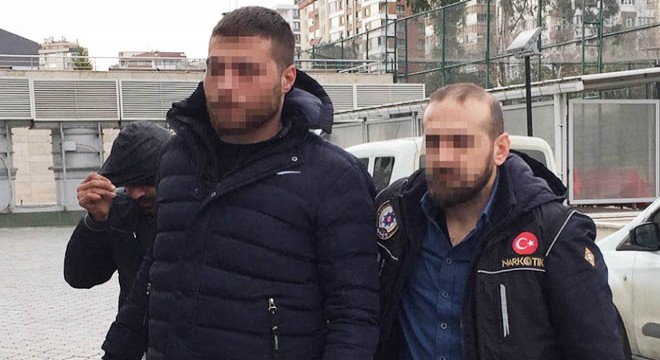 Samsun'da, sevgililere 'uyuşturucu' gözaltısı