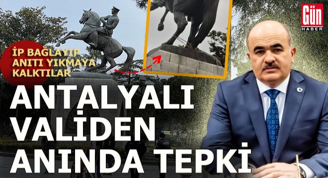 Samsun'daki çirkin saldırıya Antalyalı validen anında tepki