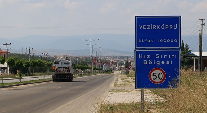 Samsun un Vezirköprü ilçesi karantinaya alındı