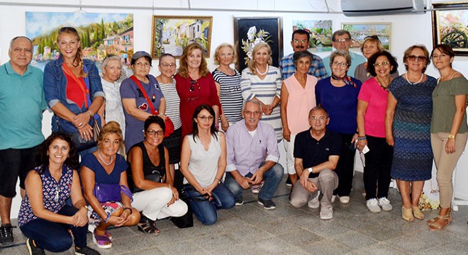 Sanat üretimleri sergilendi