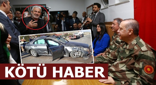 Sanatçı Esat Kablaklı kaza geçirdi