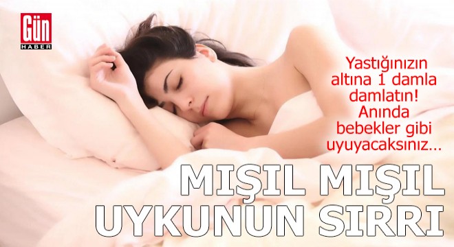 Saniyeler içinde uykuya dalmanın sırrı açıklandı