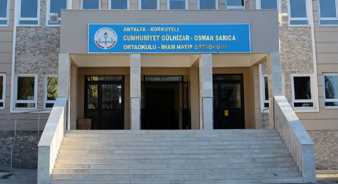 Sarıca çiftinin Antalya'da yaptırdığı okul tamamlandı