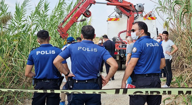 Sazlıkta bir kısmı çürümüş erkek cesedi bulundu