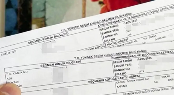 Seçime 2 gün kala  hayalet seçmen  uyarısı