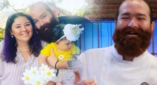 Şef Eren Kaşıkçı'nın eşi ve kızından yürek burkan veda
