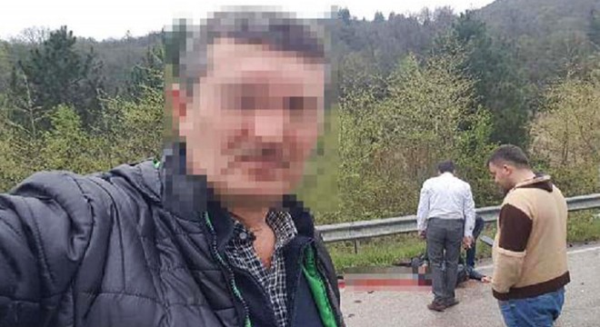 Sefa kazada öldü, yoldan geçen selfie yaptı