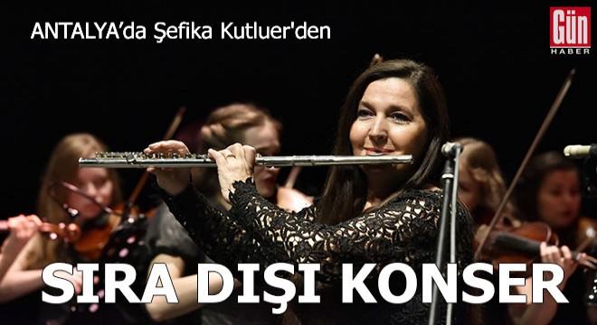 Şefika Kutluer'den sıra dışı konser