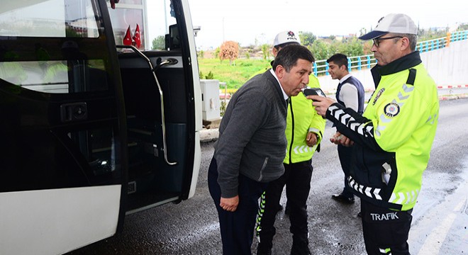 Şehirler arası yolcu otobüslerinde denetim yapıldı