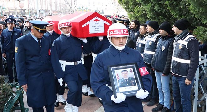Şehit Binbaşı Şevket Tombul, son yolculuğa uğurlandı