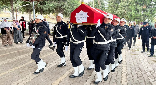 Şehit Ferhat Koç'un cenazesi, Ankara'ya nakledildi