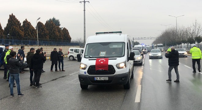 Şehit Halil Demir’in cenazesi memleketine getirildi