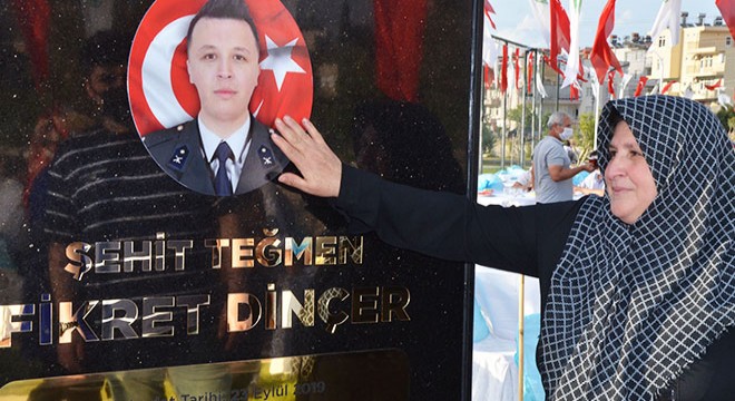 Şehit Teğmen Fikret Dinçer Parkı açıldı
