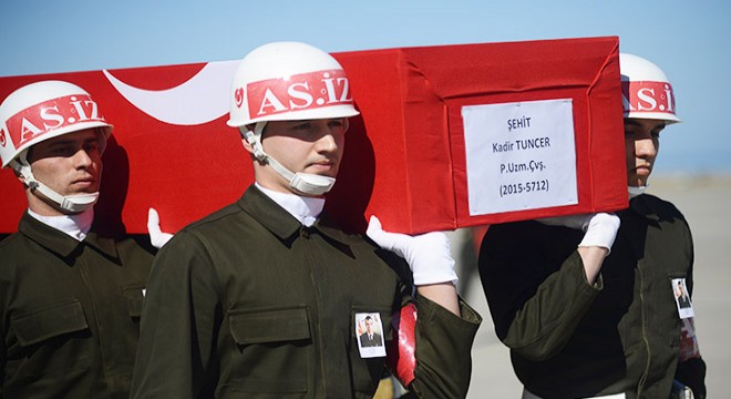 Şehit Uzman Çavuş Tuncer’in cenazesi, Trabzon'da
