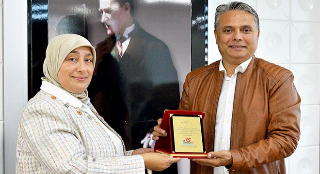 Şehit aileleri Başkan Uysal'ı ziyaret etti