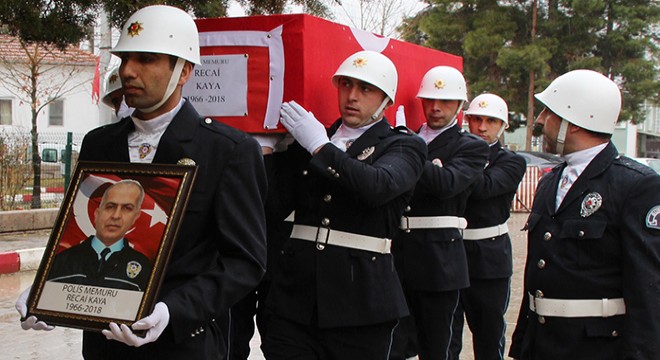 Şehit polis Burdur'da toprağa verildi