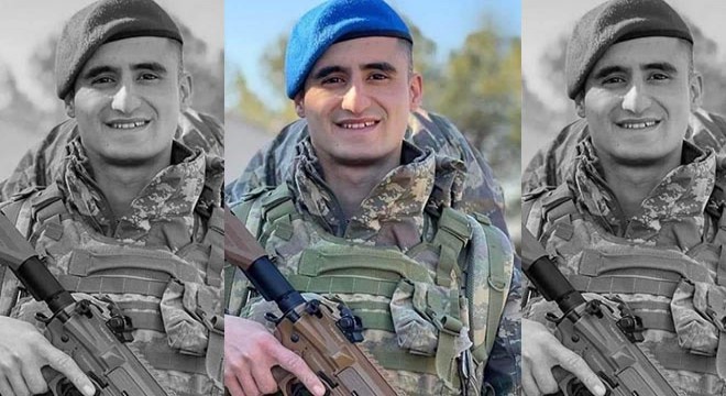 Şehit Sözleşmeli Er Meral, son yolculuğuna uğurlandı