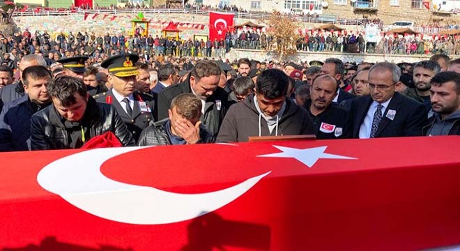 Şehit Uzman Çavuş Işık, son yolculuğuna uğurlandı