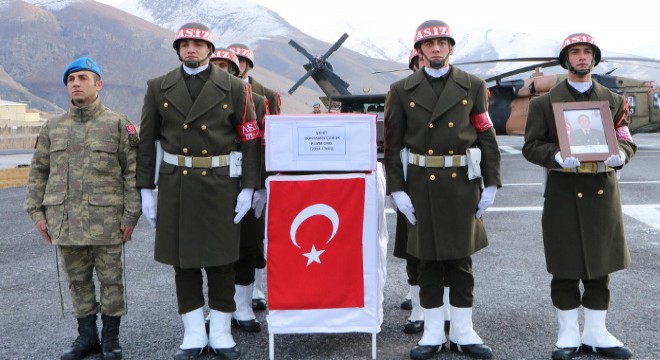 Şehit Uzman Onbaşı Çabuk, törenle memleketine uğurlandı