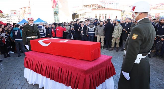 Şehit Yazıcı, son yolculuğuna uğurlandı