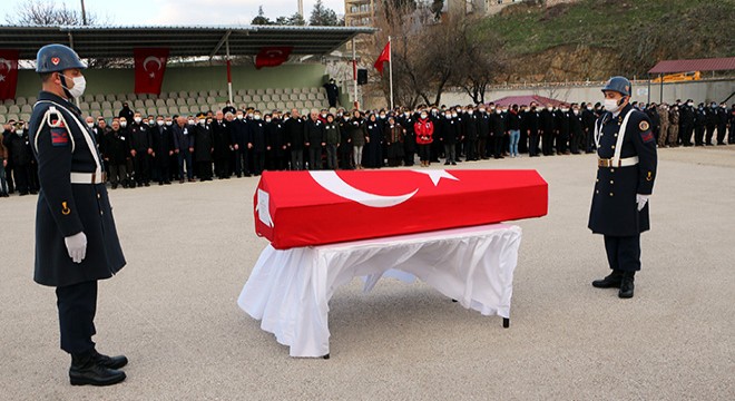 Şehit uzman çavuş, törenle memleketine uğurlandı