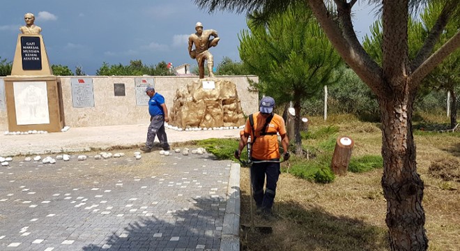 Şehitler Ormanı Parkı'na bakım