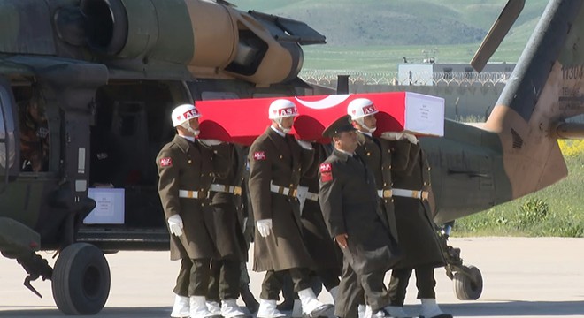 Şehitlerin cenazeleri memleketlerine uğurlandı