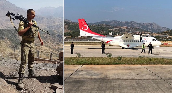 Şemdinli şehidi Yusuf Önder'in cenazesi, Antalya'ya getirildi