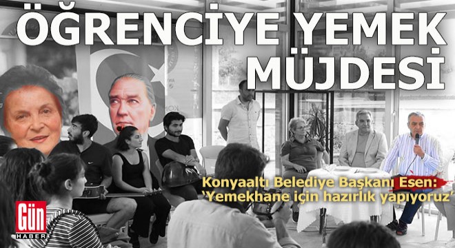 Semih Esen’den öğrencilere yemekhane müjdesi