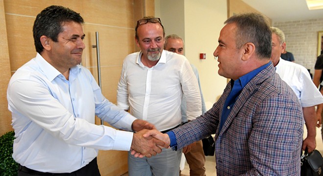 Sendika genel başkanlarından Böcek'e teşekkür