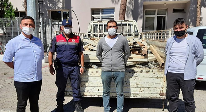 Sera hırsızları yakalandı