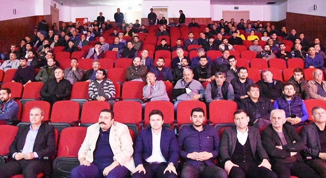 Seracıya virüs tehlikesi anlatıldı