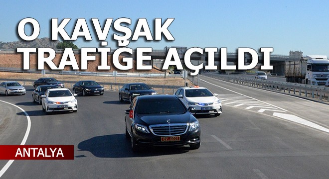Serbest Bölge Kavşağı trafiğe açıldı