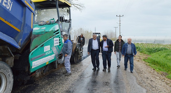 Serik Aşağıçatma'ya sıcak asfalt