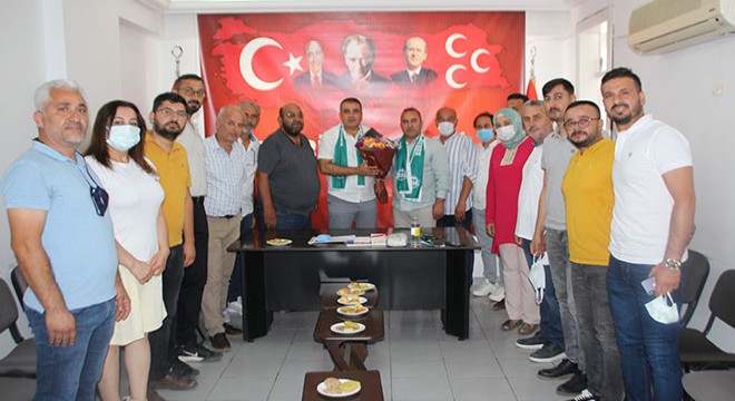 Serik Belediyespor'dan siyasi partilere ziyaret