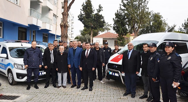 Serik Emniyet Müdürlüğü'ne 2 yeni araç