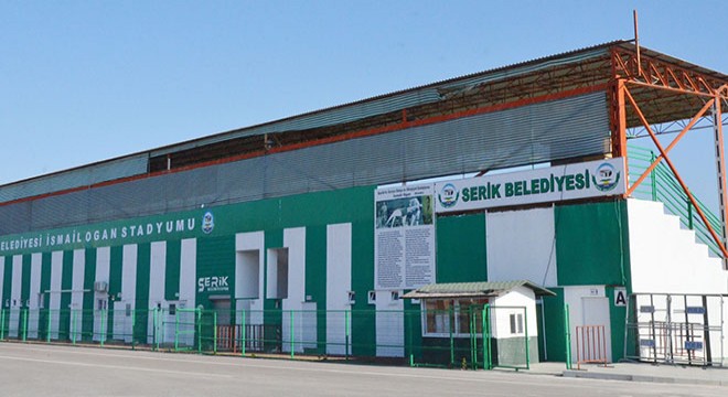 Serik Stadı'na yeni tribün