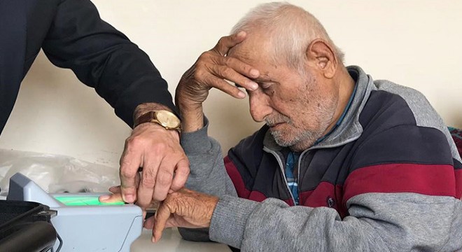 Serik'te evde kimlik uygulaması