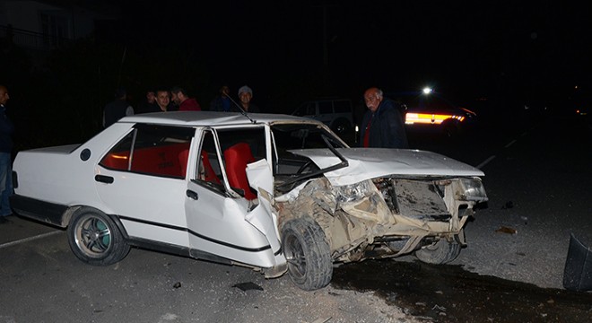 Serik'te kaza: 2 yaralı