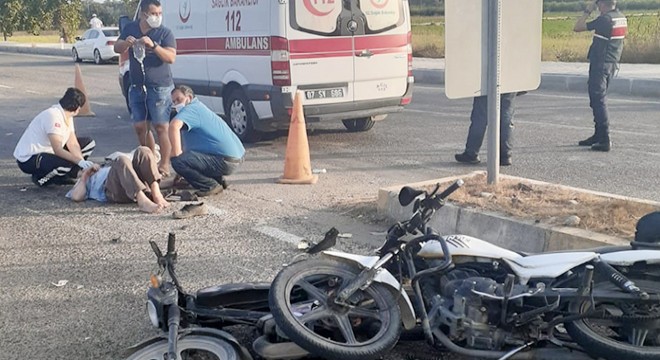Serik'te kaza: 2 yaralı
