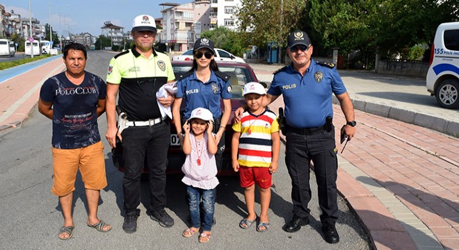 Serik'te 'kırmızı düdük' uygulaması